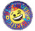 Happy Birthday Smiley Face Mylar Balloon