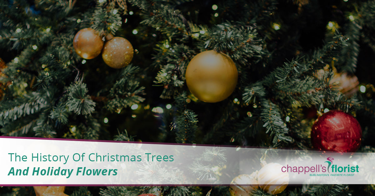 The History Of Christmas Trees And Holiday Flowers Chappell's Florist
