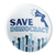 Save Democracy (2.25" Pin-Back Button -- Pack Of Two!)
