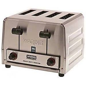 Waring WCT800 - Commercial Pop-Up Toaster - Four Slots - 120 Volts