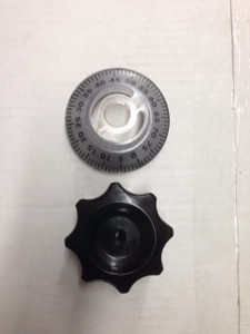 Hobart index knob (part 114214) and dial assembly (part 118175) sold together