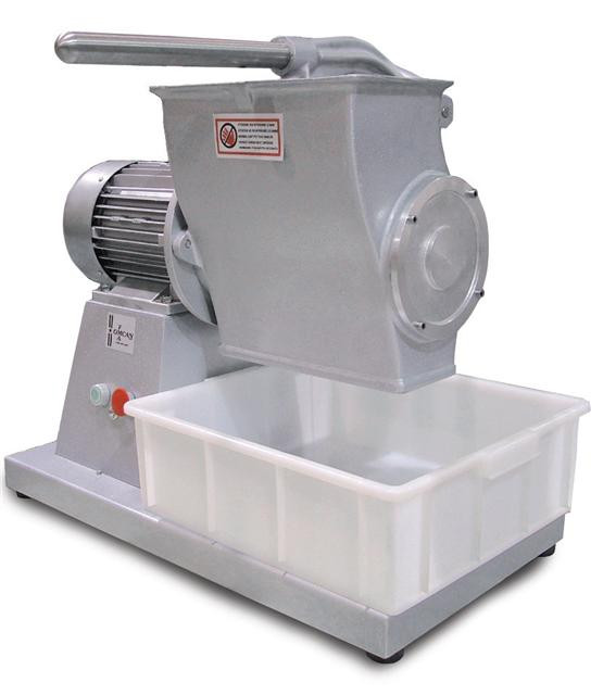 4 HP Commercial Electric Cheese Grater Made in Italy