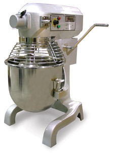 1.5 HP Hobart Style Commercial Planetary 20 Qt Mixer with Guard and Timer