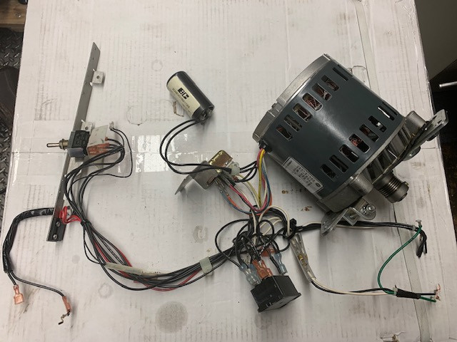 Motor with Electrical Unit Assembly for Models 2612,2712,2812,2912