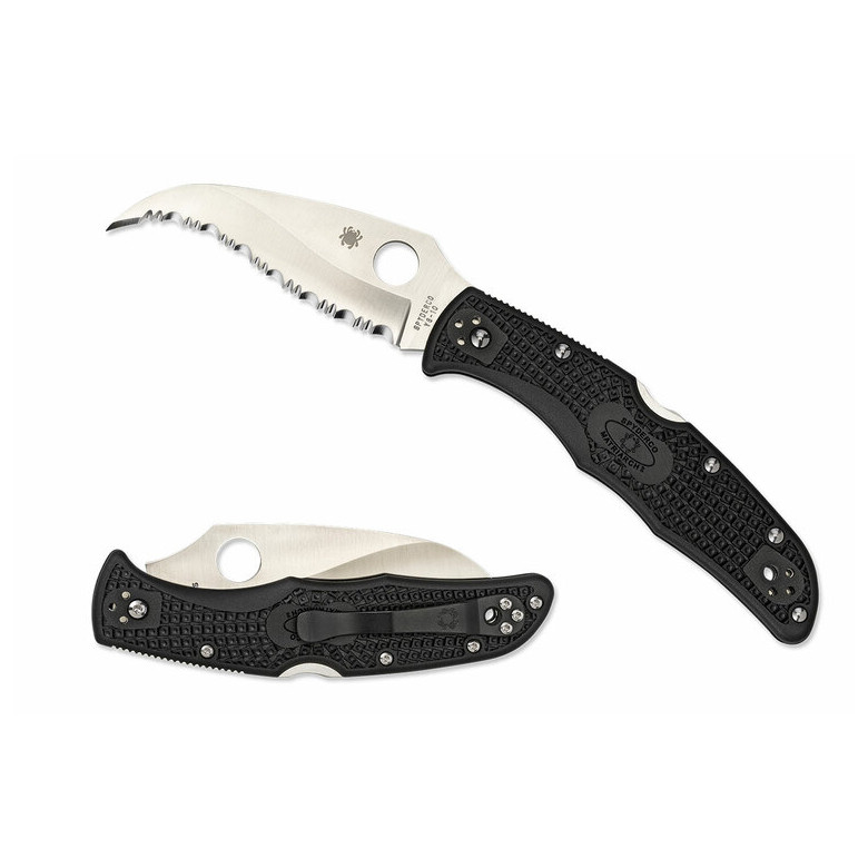 Spyderco C12SBK2 Matriarch - Fully Serrated
