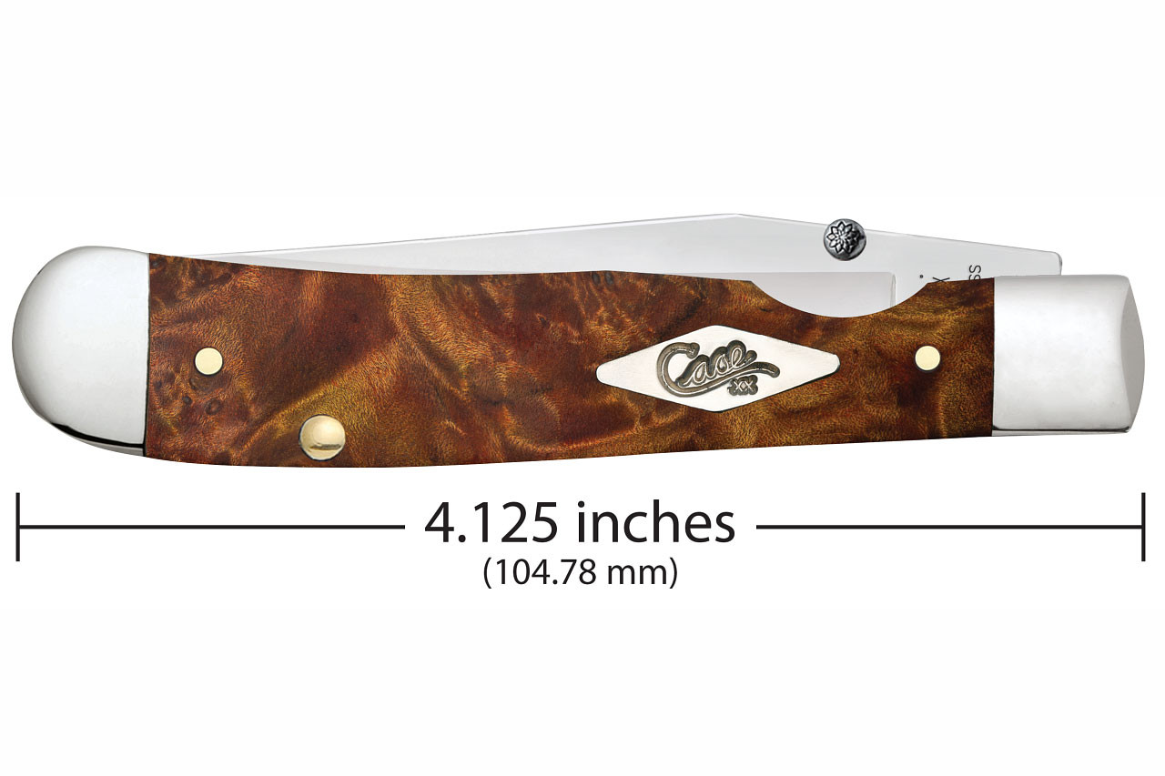 Case Kickstart Trapperlock Autumn Maple Burl - DLT Trading