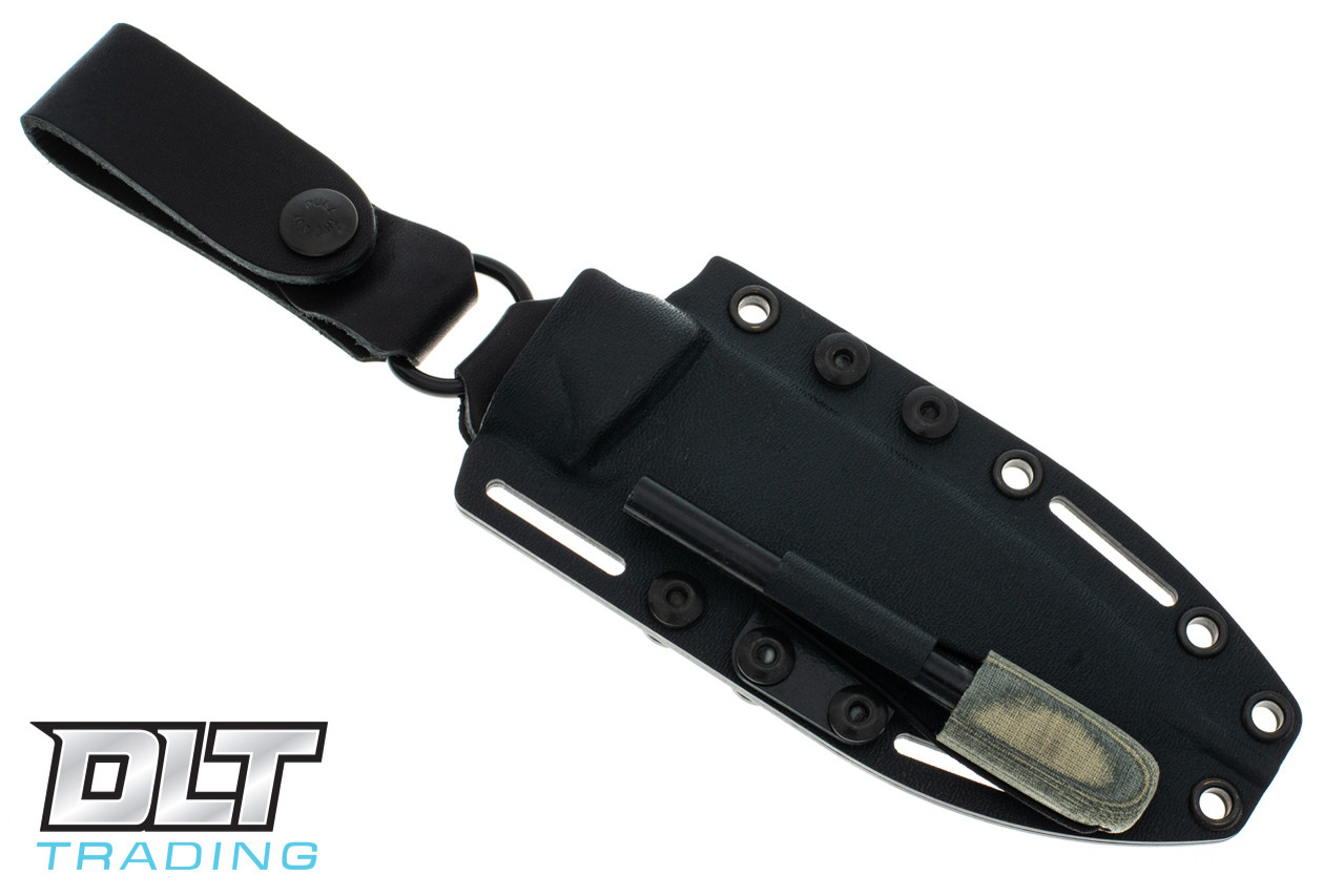 White River Ursus 45 CPM 3V Black & Green Linen Micarta DLT Trading