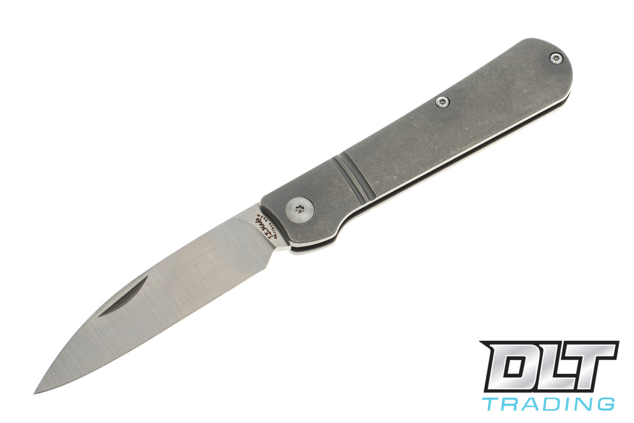 J.E. Made Swayback - Smooth Titanium - DLT Trading