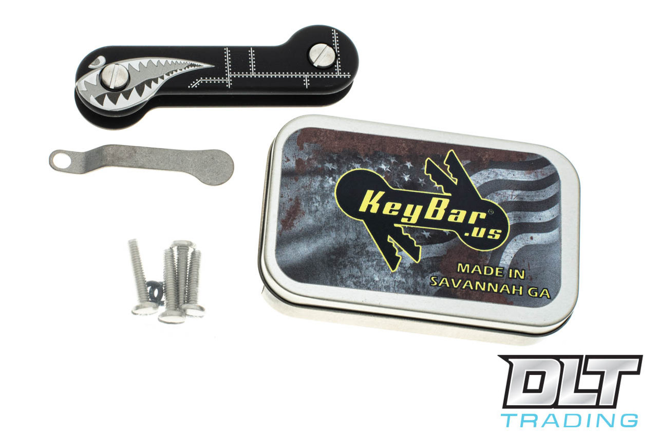 KeyBar Anodized Black Aluminum Bomber - DLT Trading