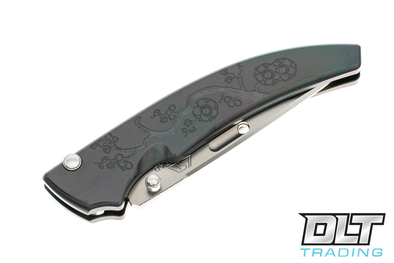 Rockstead SHU - ZDP-189 Blade - Apricot Etching - Drop Point - DLT