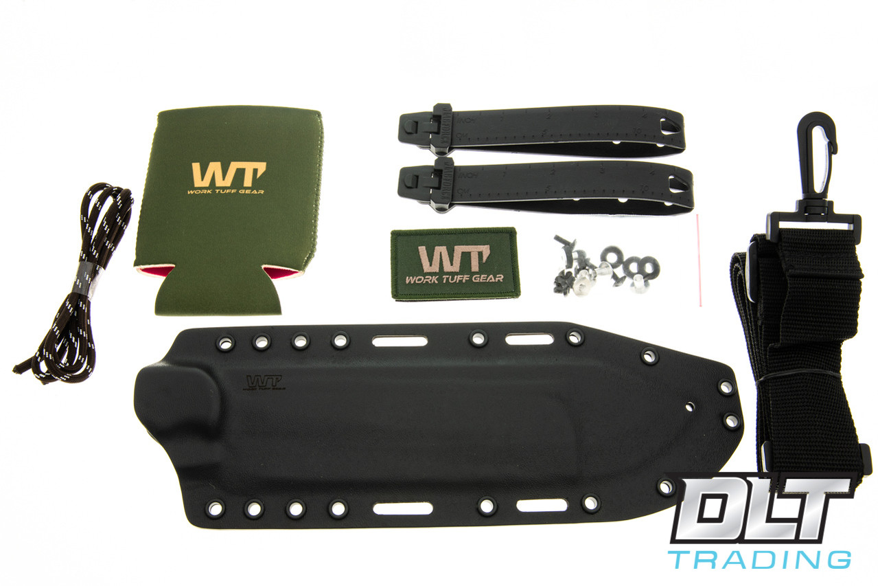 WTG JXV - Black G-10 - Stonewashed Blade - DLT Trading