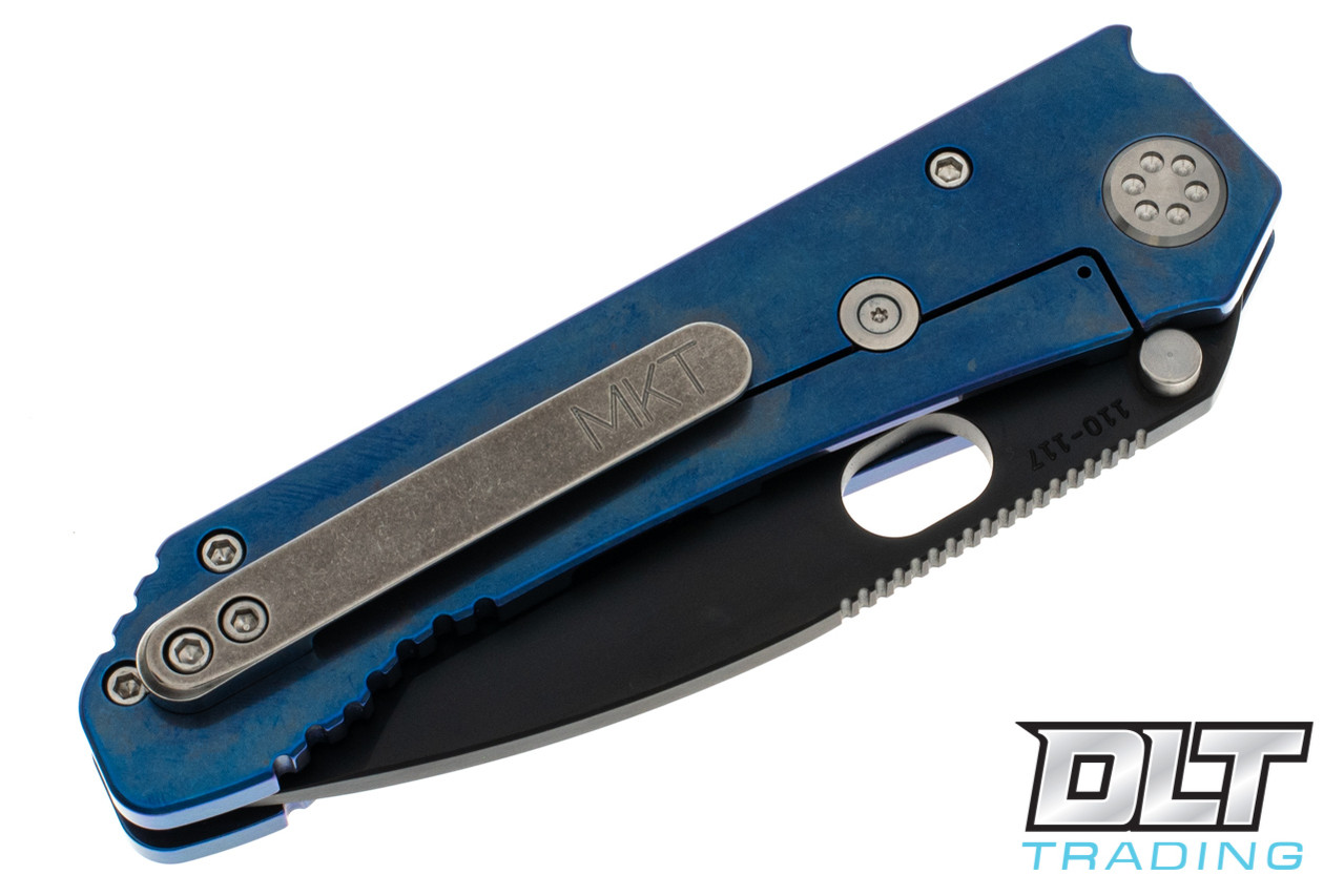 Medford 187 DPT - PVD S90V - Blue Anodized Titanium - DLT Trading