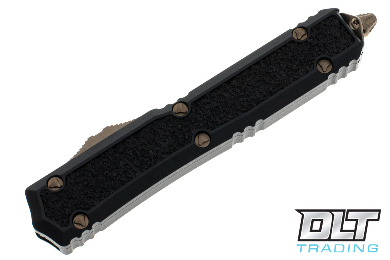 Microtech 206-13S Makora D/E - Black Handle - Bronze Blade
