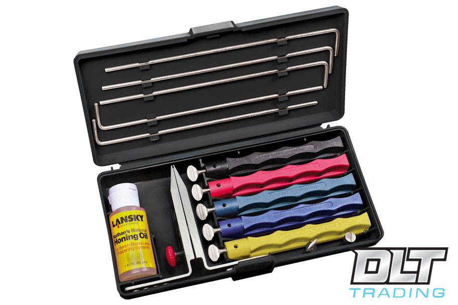 Lansky Deluxe 5 Stone Sharpening System - DLT Trading