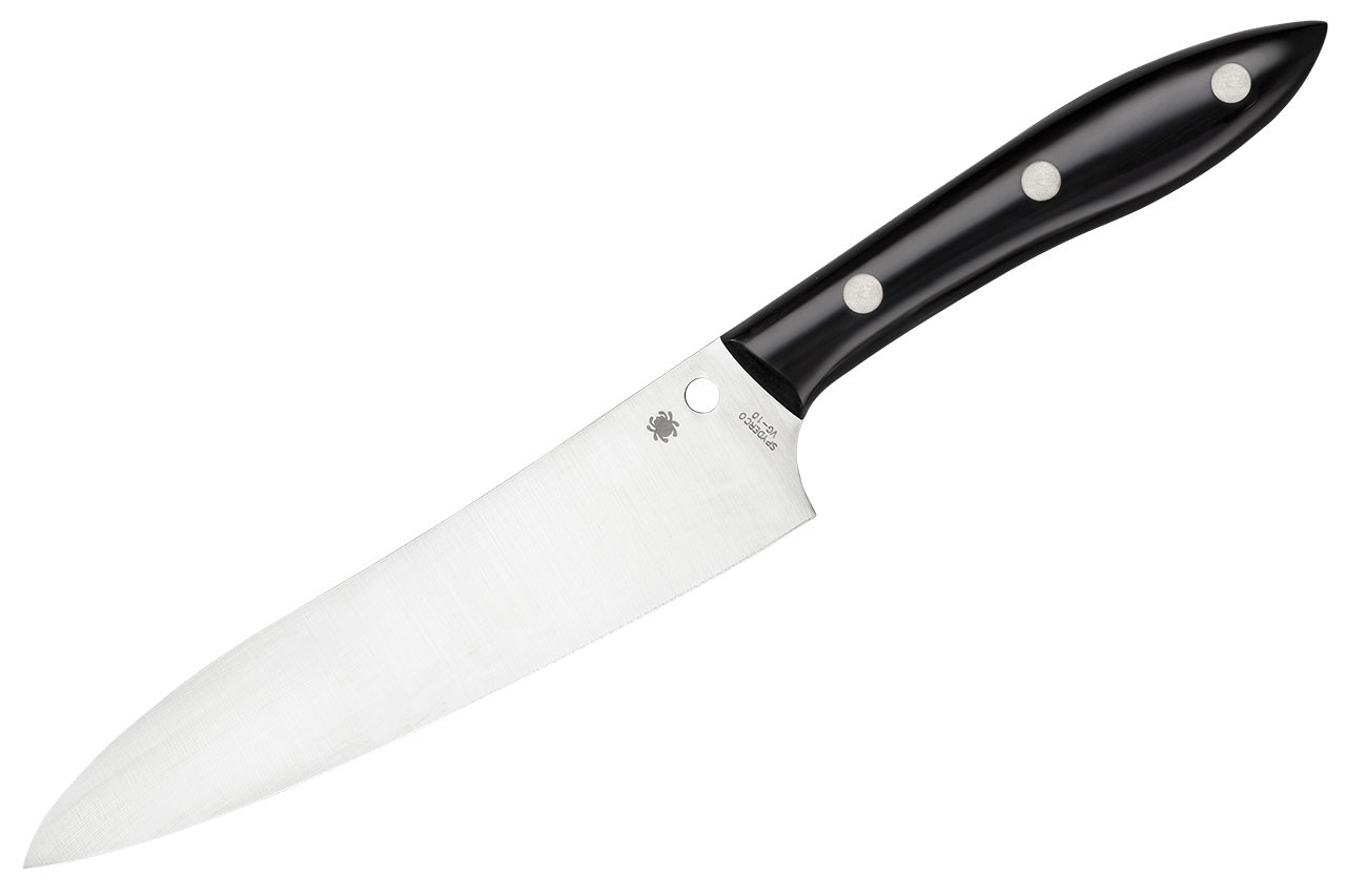 Cook's Knife Corian Black - Spyderco, Inc.