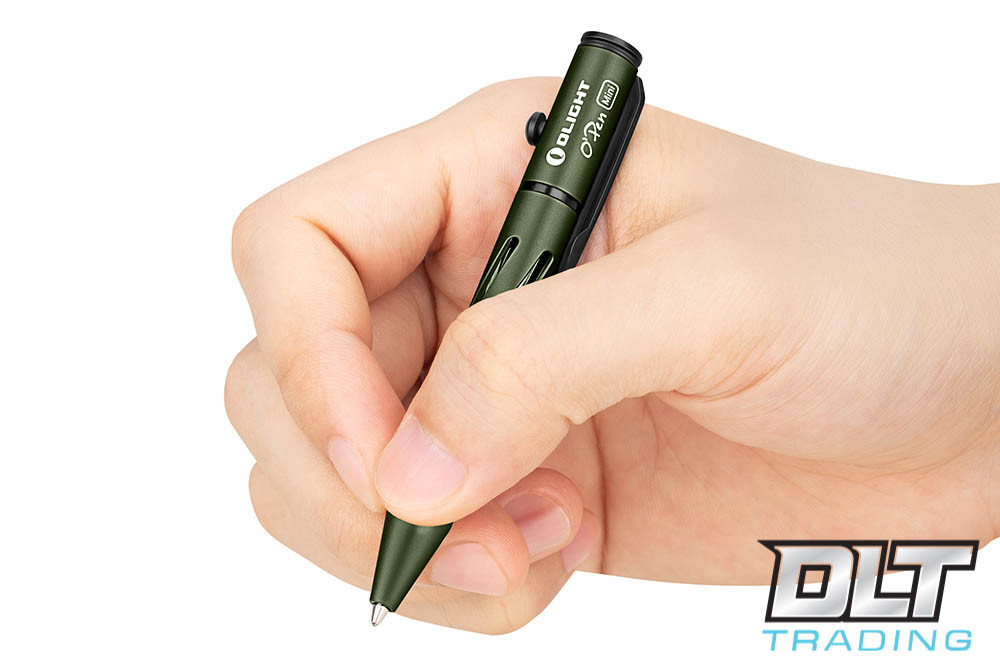 Stylo à Bille OLIGHT OPEN Mini - Encre Noire, Corps Aluminium, Bouton L, Compact 9.35 Cm - 3