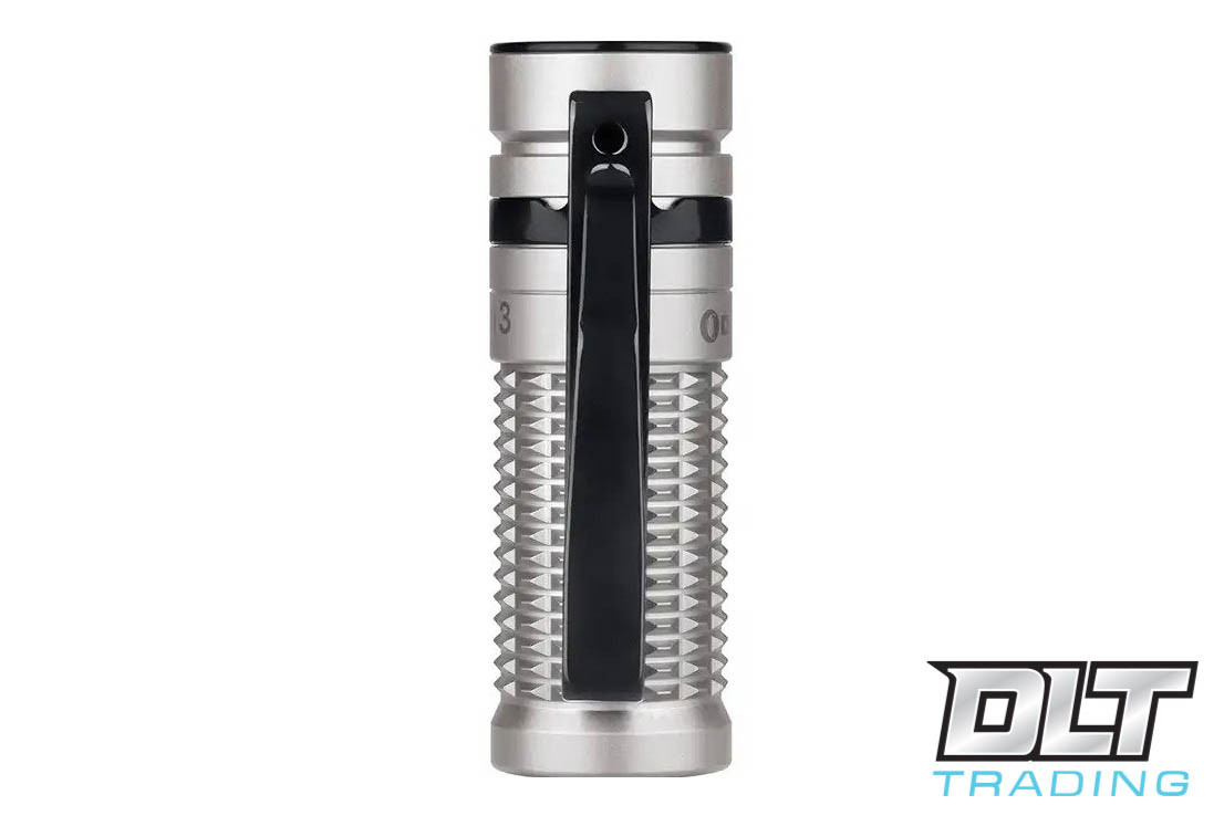 き*ち様 OLIGHT Baton 3 ステンレススチール（ブラスト仕上げ） Olight Baton 3 - Blasted Stainless Steel - DLT Trading