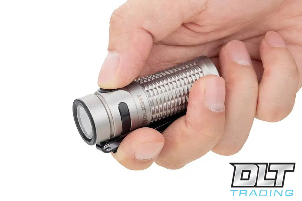 Olight Baton 3 - Blasted Stainless Steel - DLT Trading