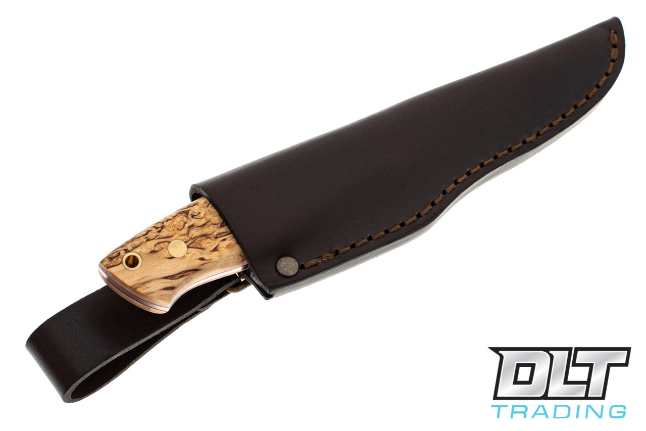 BRISA Trapper 95 - N690 Flat Ground - Curly Birch Burl - DLT Trading