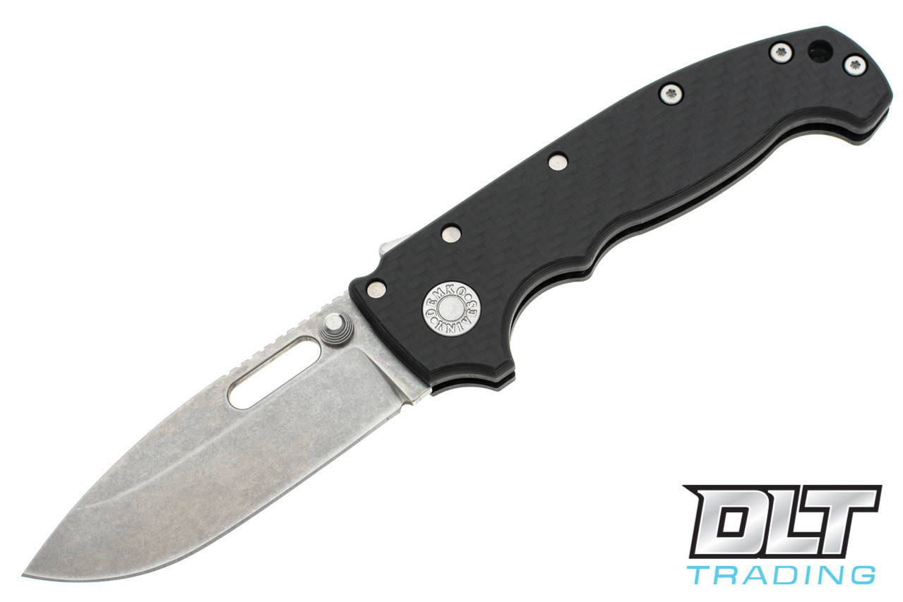 Demko MG AD20S Elmax - Slotted Drop Point - Carbon Fiber - DLT Trading