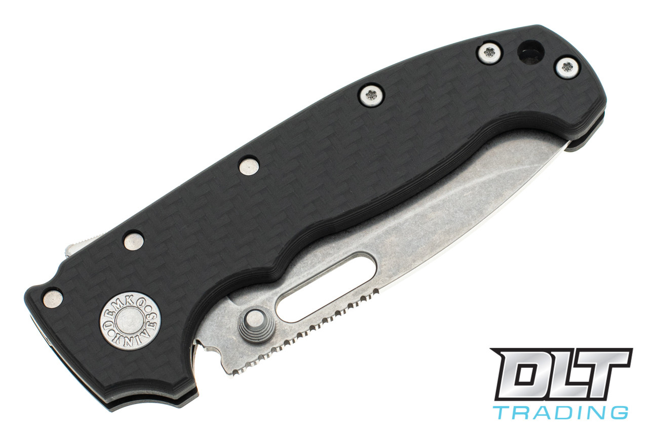 Demko MG AD20S Elmax - Slotted Drop Point - Carbon Fiber - DLT Trading