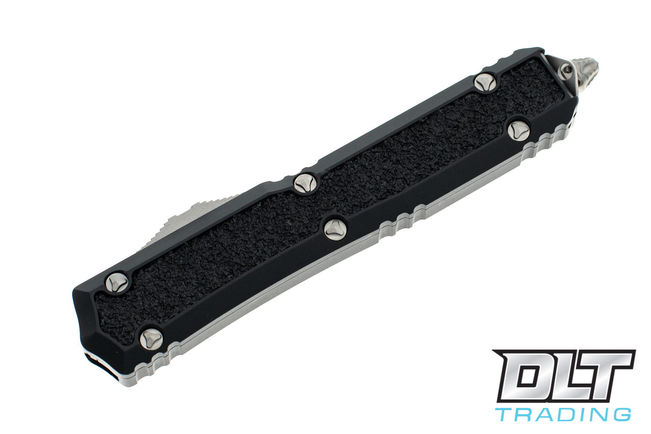 Microtech 206-12S Makora D/E - Black Handle - Stonewashed Blade