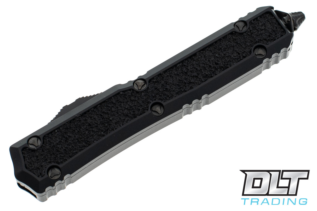 Microtech 206-1DLCTSH Makora D/E - Black Handle - DLC Blade - DLT