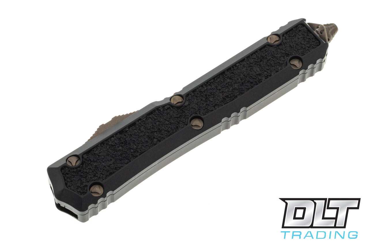 Microtech 206-13APS Makora D/E - Black Handle - Bronze Apocalyptic