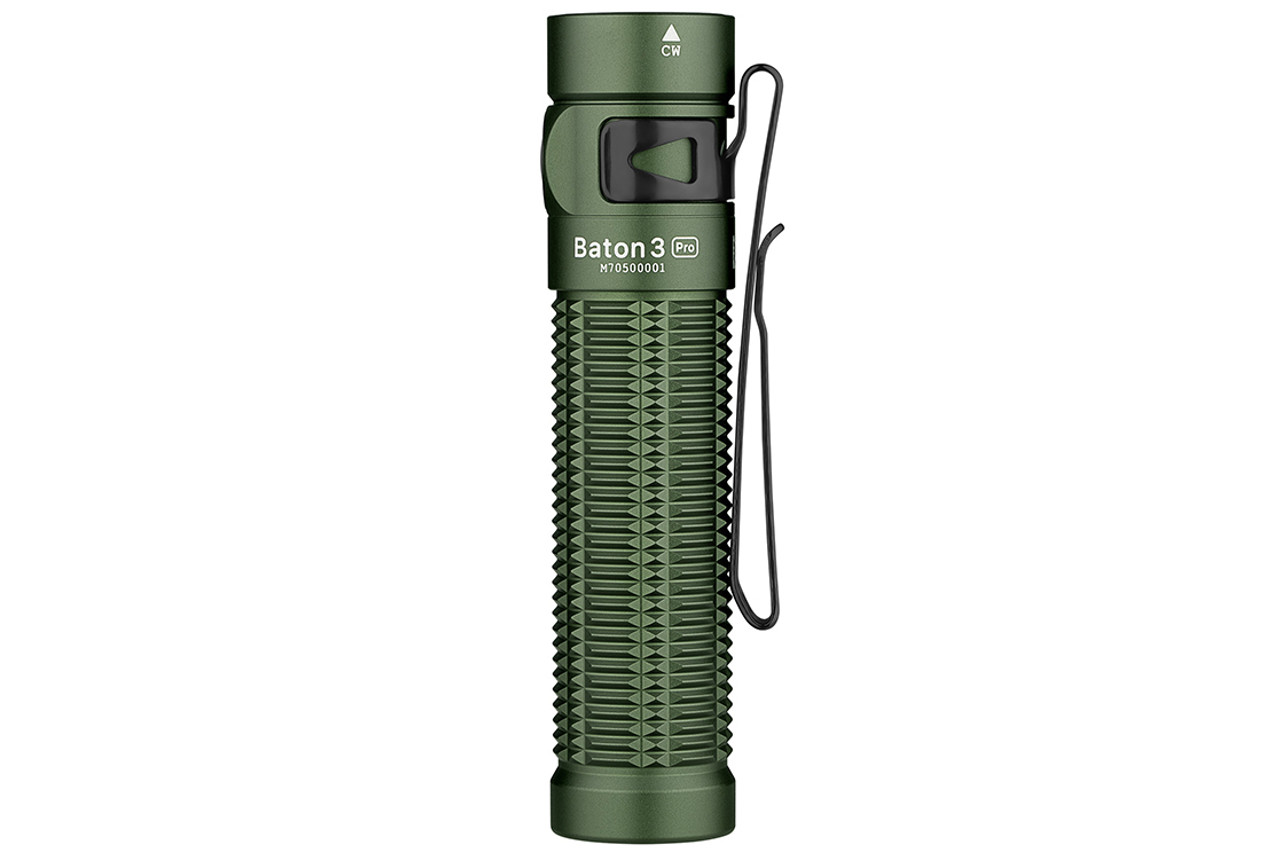 Olight Baton 3 Pro - OD Green - Cool White - DLT Trading