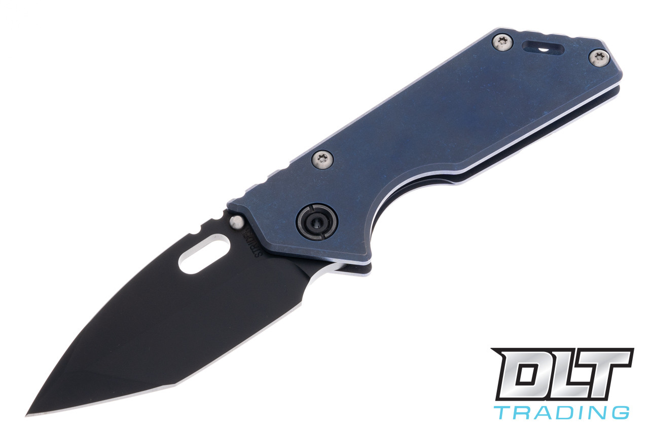 Strider .75 AR Tanto PVD S45VN - Blue Anodized Titanium - DLT Trading