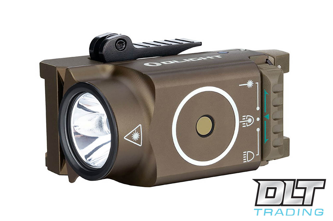 Olight Baldr Mini - Green Laser - Desert Tan - DLT Trading