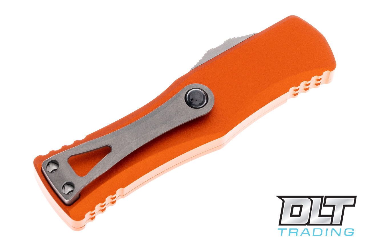 Microtech 703-10OR Hera S/E - Orange Handle - Stonewashed Blade