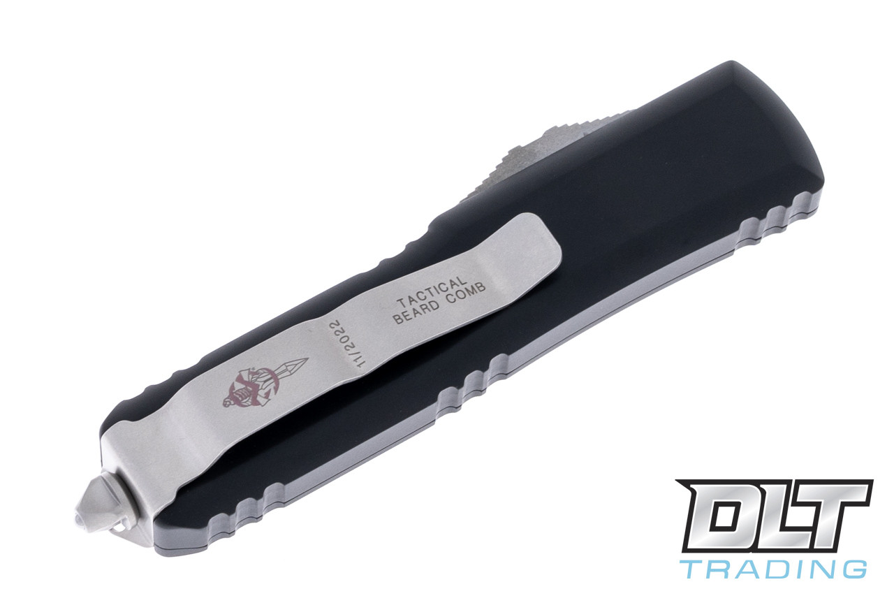 Microtech 234-10TBC Tactical Beard Comb - Black Handle