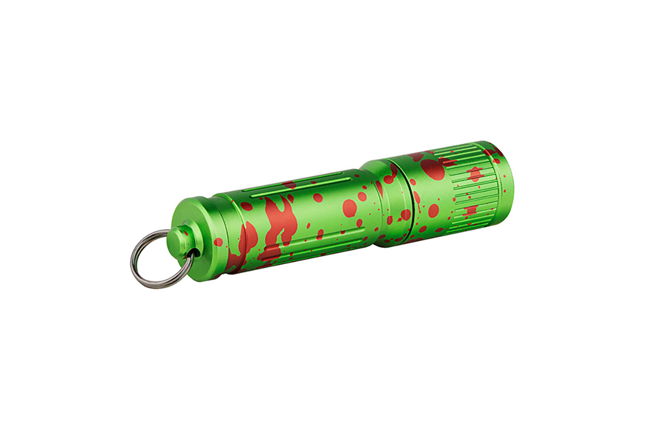 Olight i3E EOS Keychain Flashlight - Zombie Green - DLT Trading