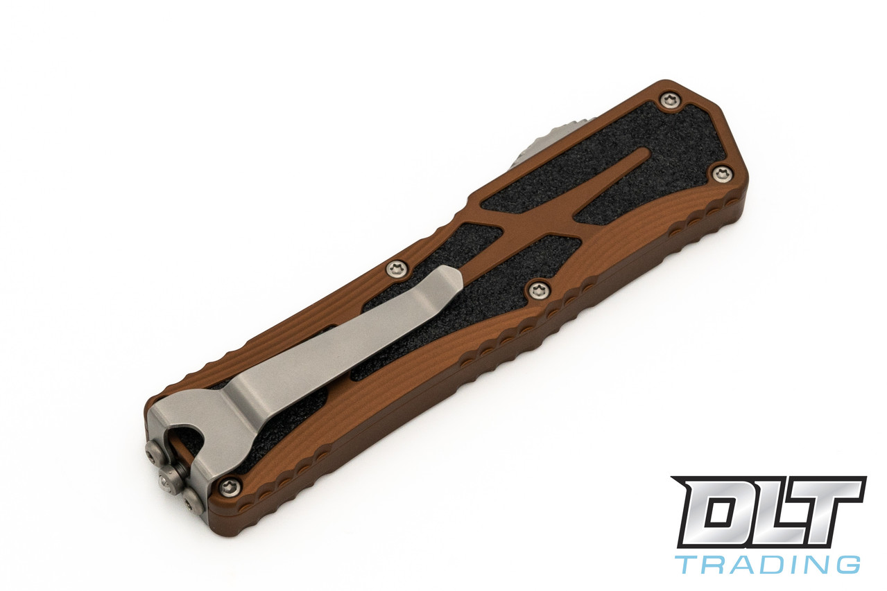 Heretic Colossus S/E Stonewash - Root Beer Handle - MagnaCut - DLT