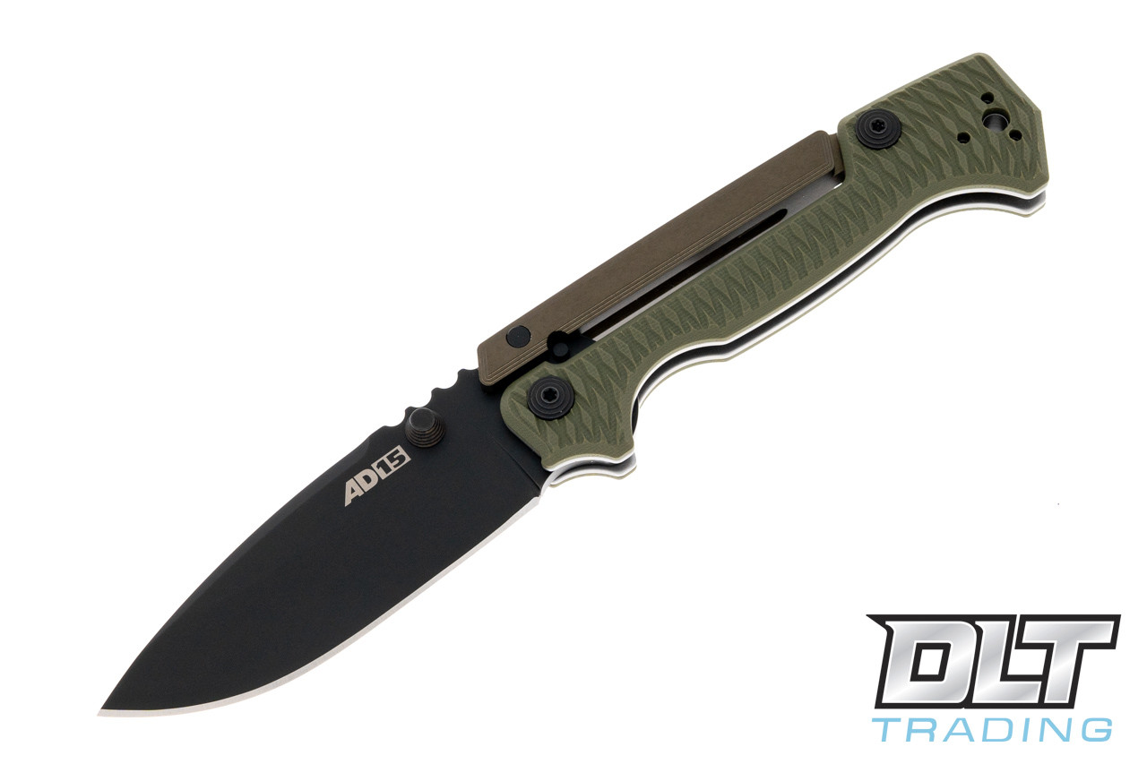 Cold Steel AD-15 Scorpion Lock - OD Green - Black Blade - DLT Trading