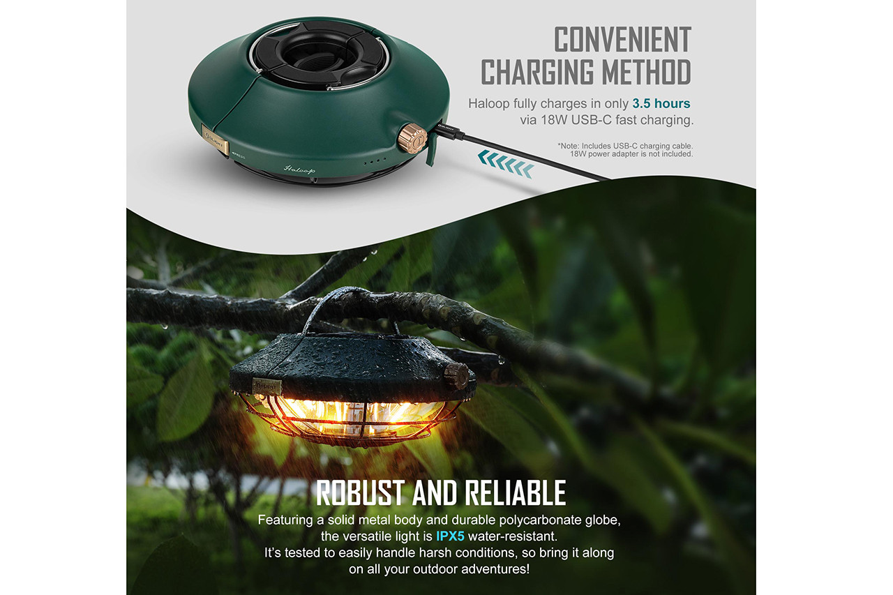 Olight Haloop Camping Light - Forest Green - DLT Trading