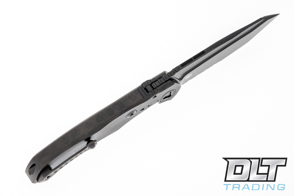 Microtech 191C-2DLCTCFITI Anax T/E - DLC Titanium - Carbon Fiber