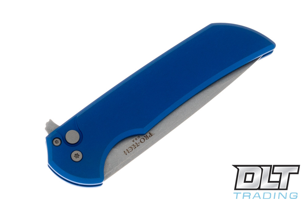 Pro-Tech Mordax Blue MagnaCut Stonewashed Flipper | DLT Trading