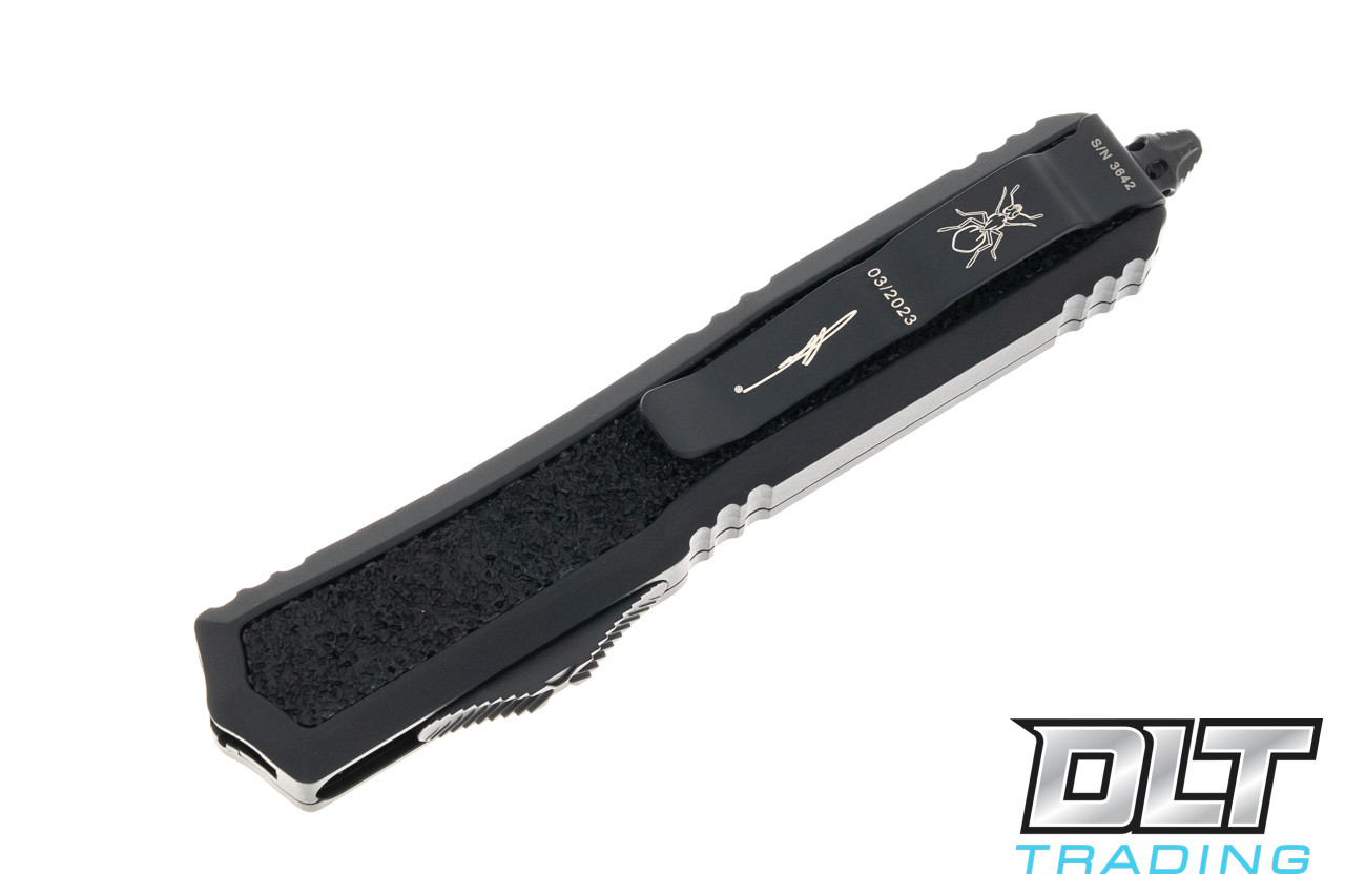 Microtech 206-1TS Makora D/E - Black Handle - Black Blade