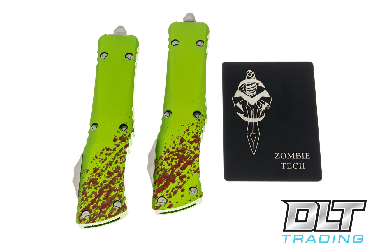 Microtech Combat Troodon Hellhound & Warhound Combo Set - Zombie