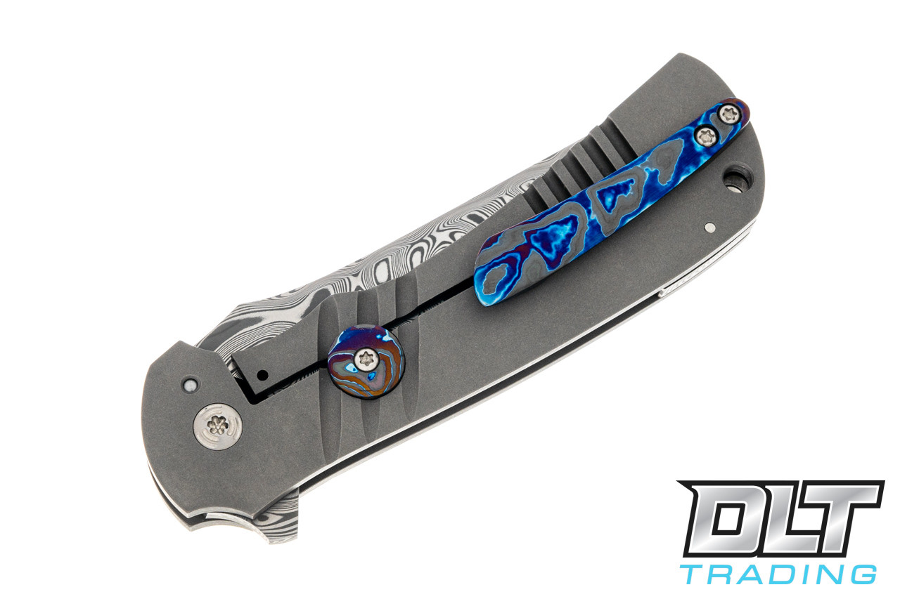 Melvin Lozada Custom EVO-R - Grosserosen Damasteel - Zirc Blasted