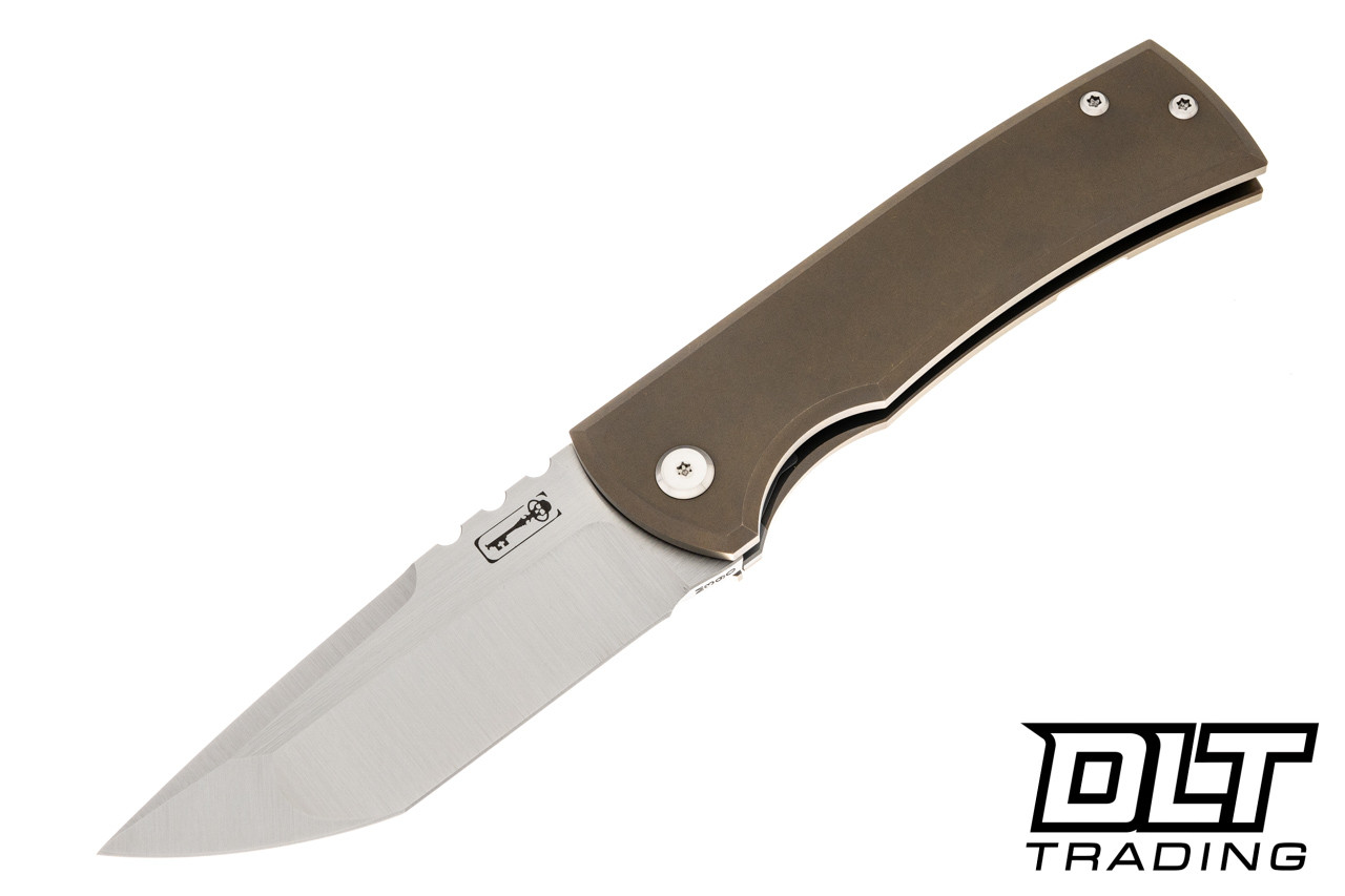 Chaves Redencion 229 Kickstop Flipper Tanto - Bronze Anodized