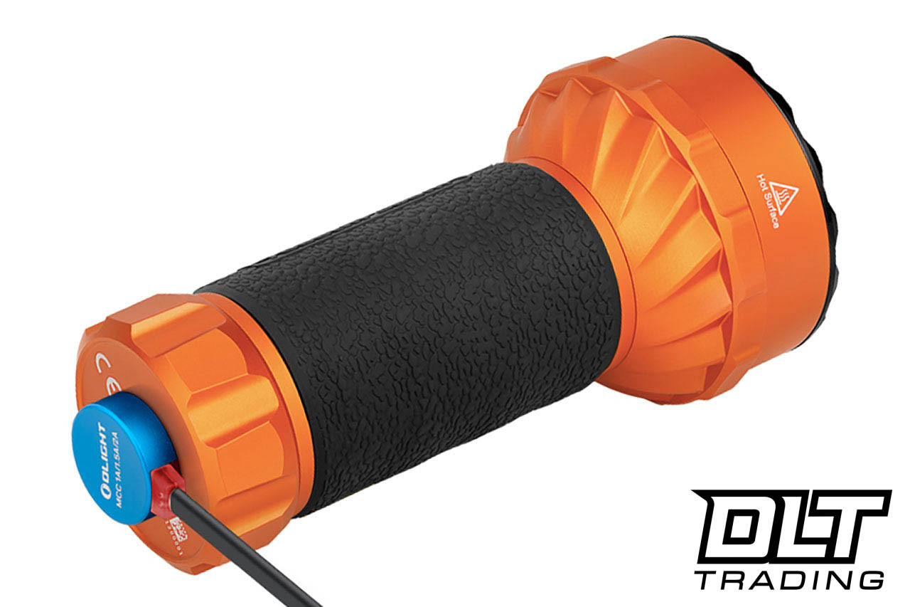 Olight Marauder Mini Powerful Led Flashlight - Orange - DLT Trading