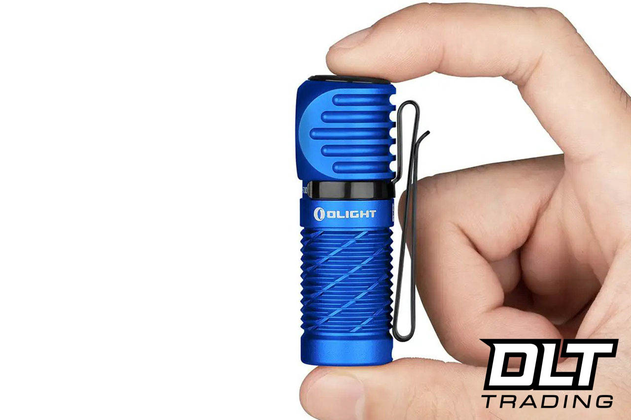 Olight Perun 2 Mini LED Rechargeable Headlamp - Blue - Cool White Olight Perun 2 Mini LED Rechargeable Headlamp - Blue - Cool White