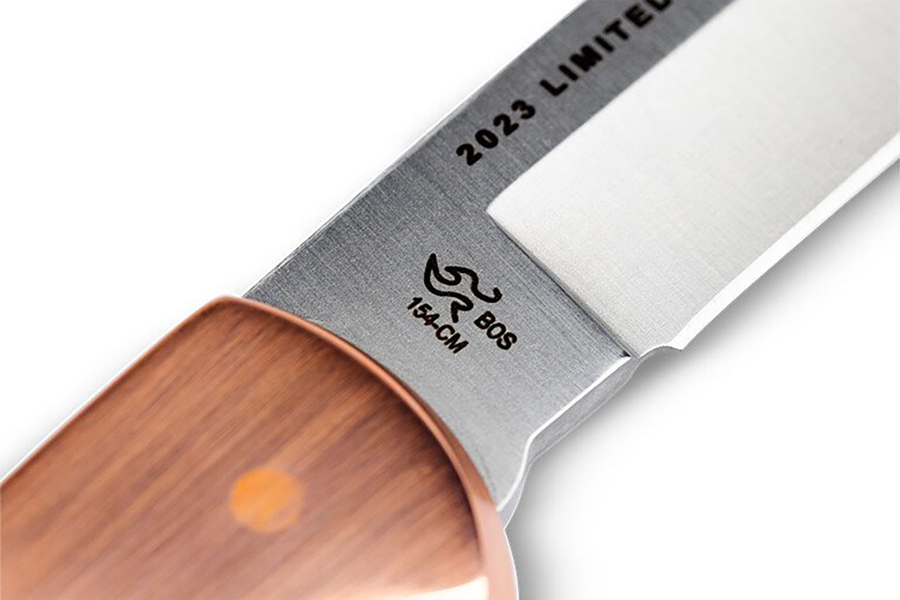 Buck Bucklock Pro 532BKSLE - Black Canvas Micarta - Copper - DLT