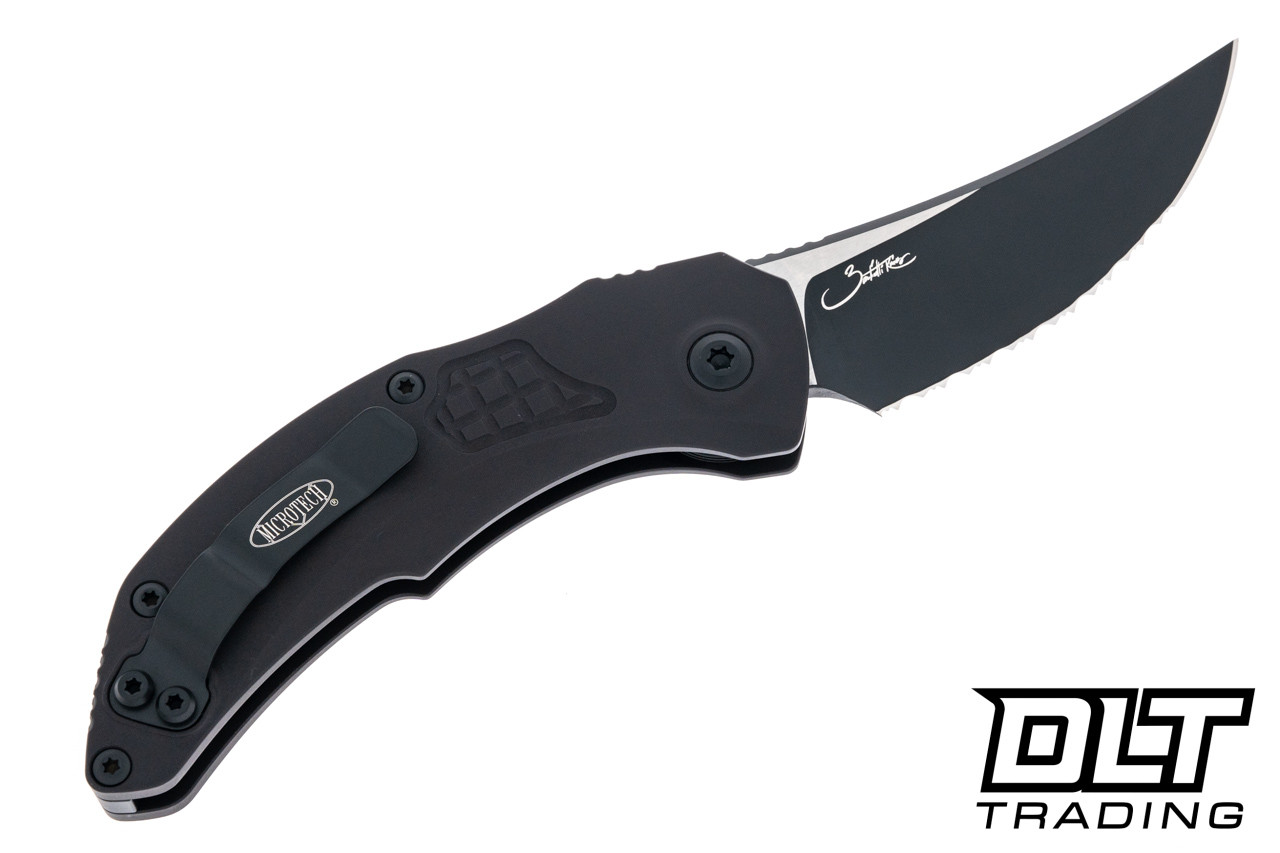 Microtech 268A-3T Brachial S/E - Black Handle - Black Blade - DLT
