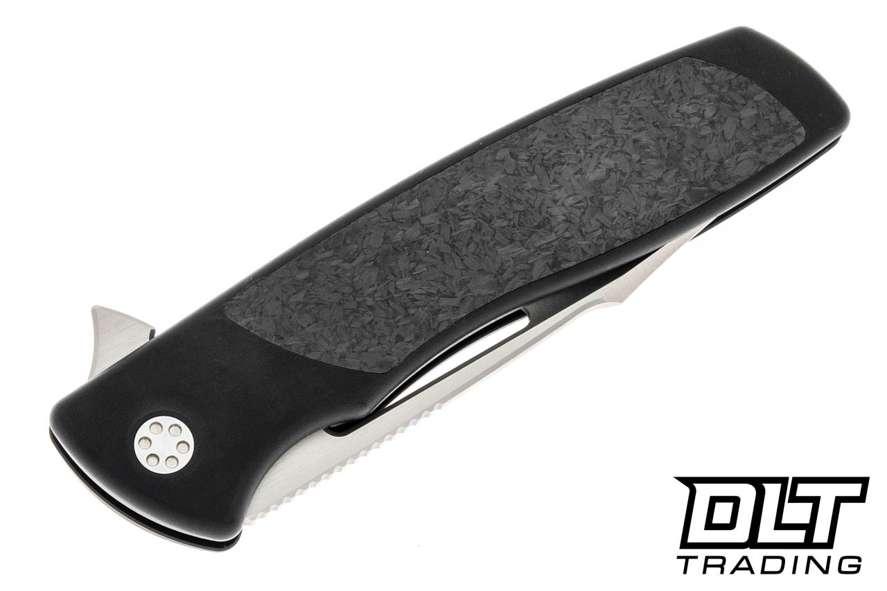 Sharp By Design Evo Typhoon Harpoon Tanto Black PVD Marbled Carbon
