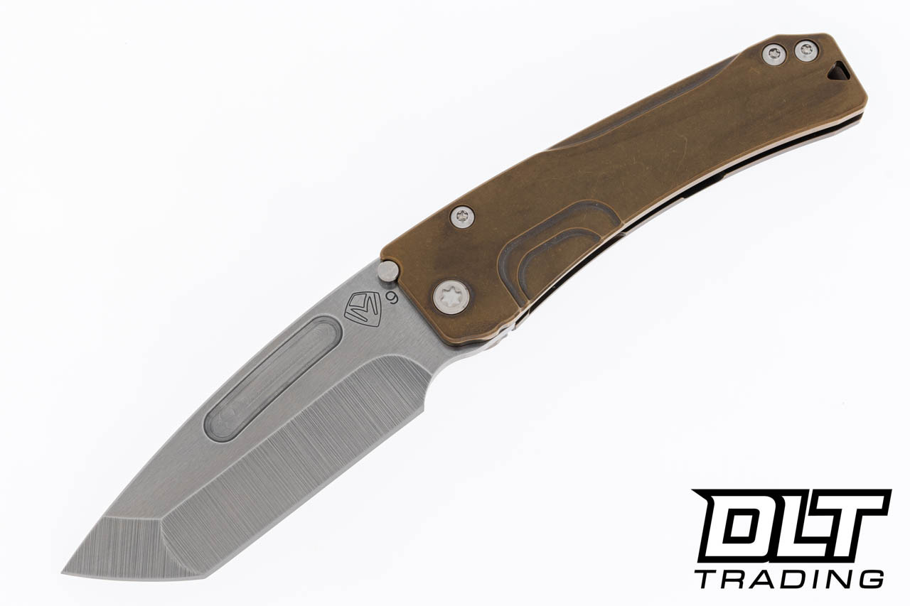 Medford Slim Midi Marauder Tanto - Tumbled S90V - Bronze