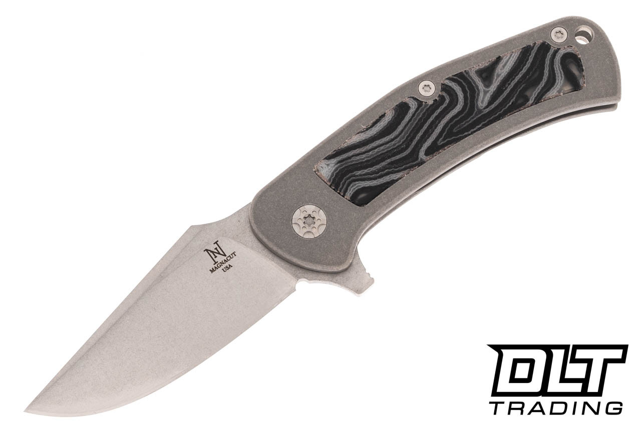 Nicholas Nichols Guppy Folder - Marbelite G-Carta Inlay - DLT Trading